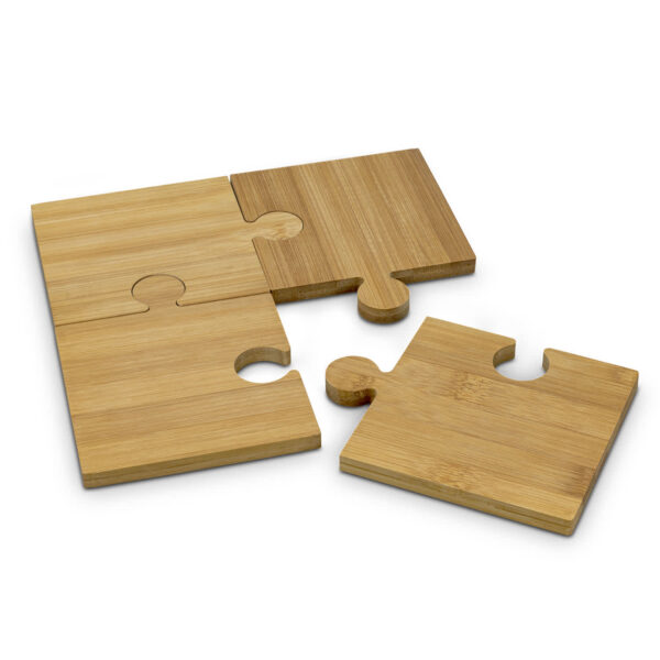 NATURA Puzzle Coaster Set of 4 - Image 3
