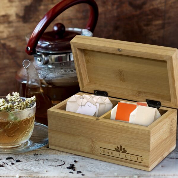 NATURA Bamboo Tea Box - Image 6