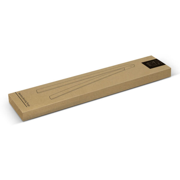 NATURA Bamboo Serving Tongs - Image 3