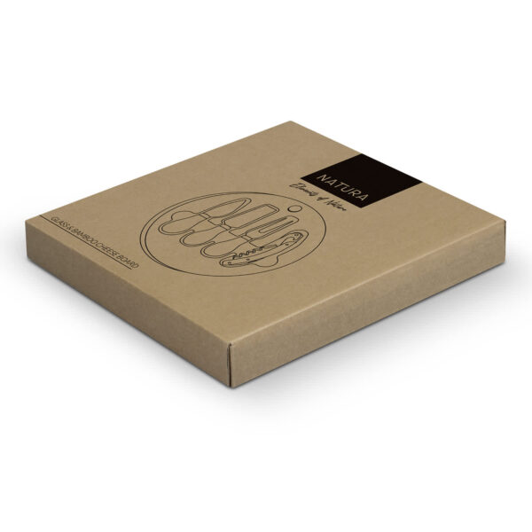 NATURA Glass & Bamboo Cheese Board - Image 5