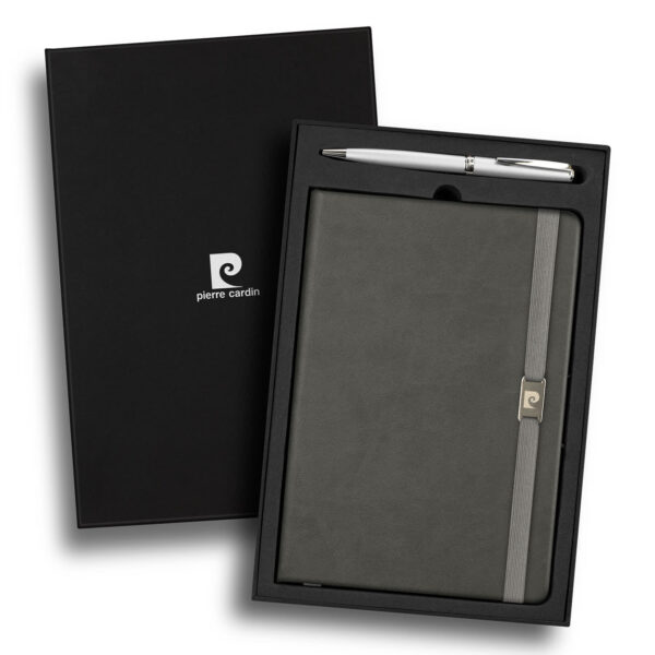 Pierre Cardin Nouvelle Notebook and Pen Gift Set - Image 2