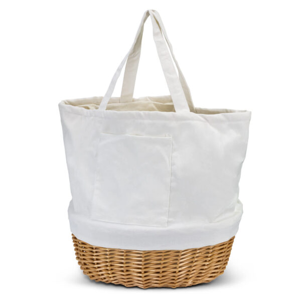 Keepsake Wicker Tote Bag - Image 2