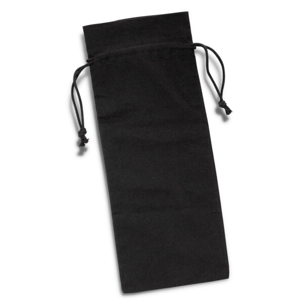 Cotton Wine Drawstring Bag - Image 4