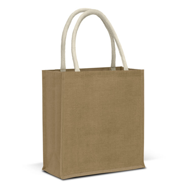 Lanza Starch Jute Tote Bag - Image 2