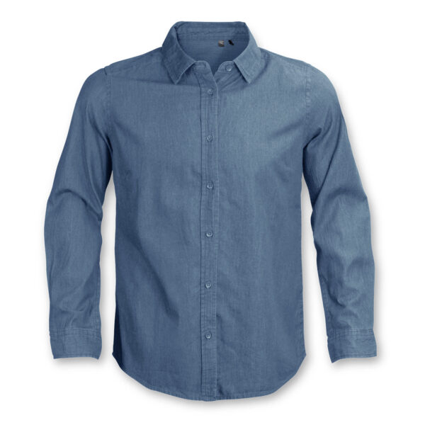 TRENDSWEAR Chester Men's Denim Shirt - Image 2