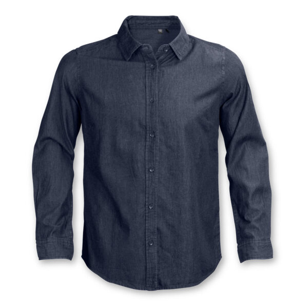 TRENDSWEAR Chester Men's Denim Shirt - Image 3
