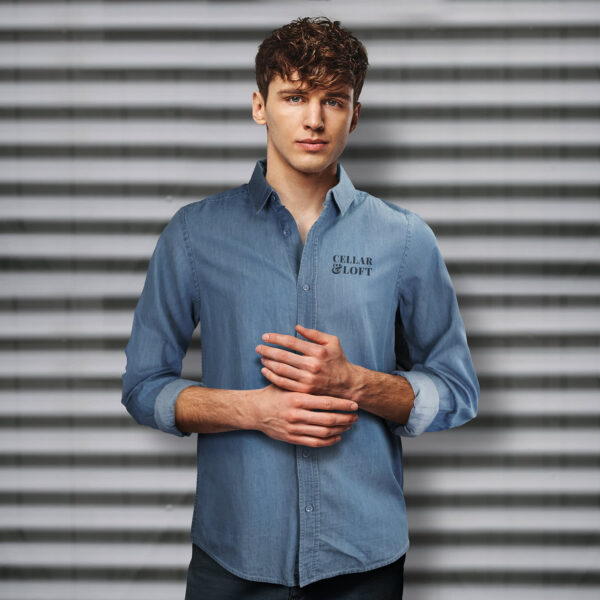 TRENDSWEAR Chester Men's Denim Shirt - Image 7