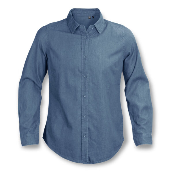 TRENDSWEAR Chester Women's Denim Shirt - Image 2