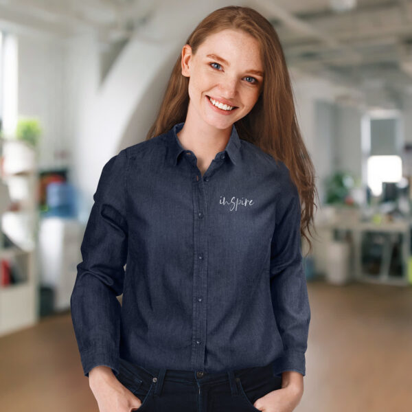 TRENDSWEAR Chester Women's Denim Shirt - Image 7
