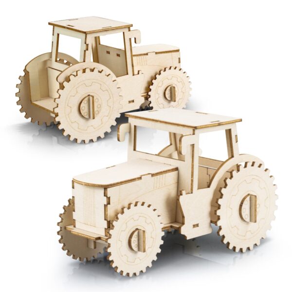 BRANDCRAFT Tractor Wooden Model - Image 2