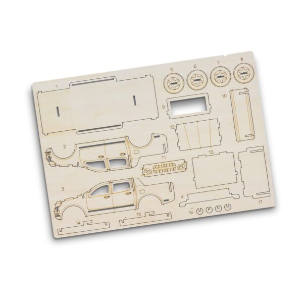BRANDCRAFT UTE Wooden Model - Image 3