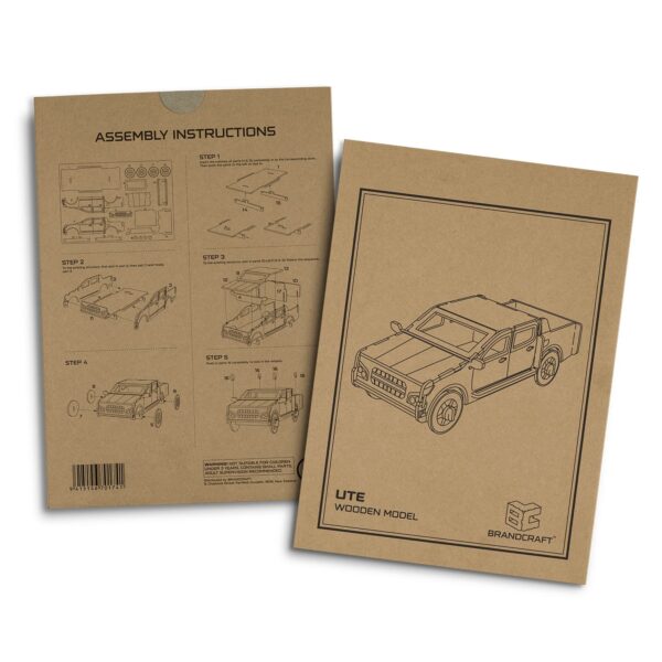 BRANDCRAFT UTE Wooden Model - Image 4