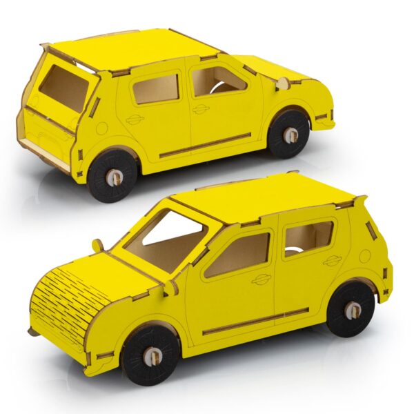 BRANDCRAFT Hatchback Car Wooden Model - Image 6