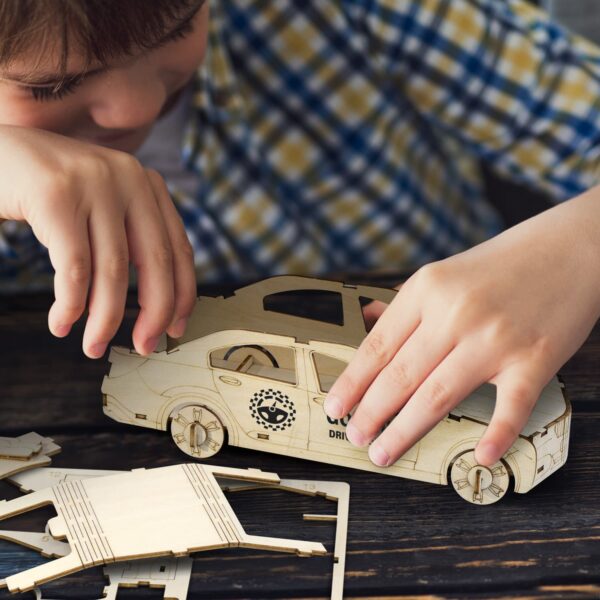 BRANDCRAFT Sedan Car Wooden Model - Image 5
