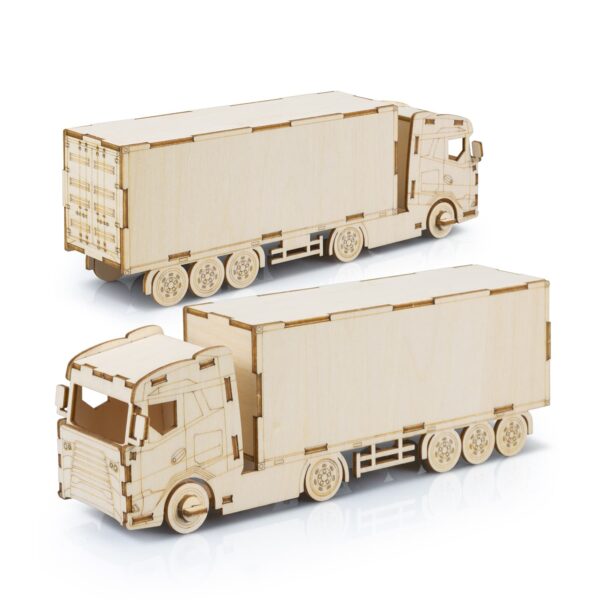 BRANDCRAFT Large Truck Wooden Model - Image 2
