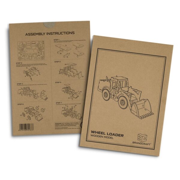 BRANDCRAFT Wheel Loader Wooden Model - Image 4