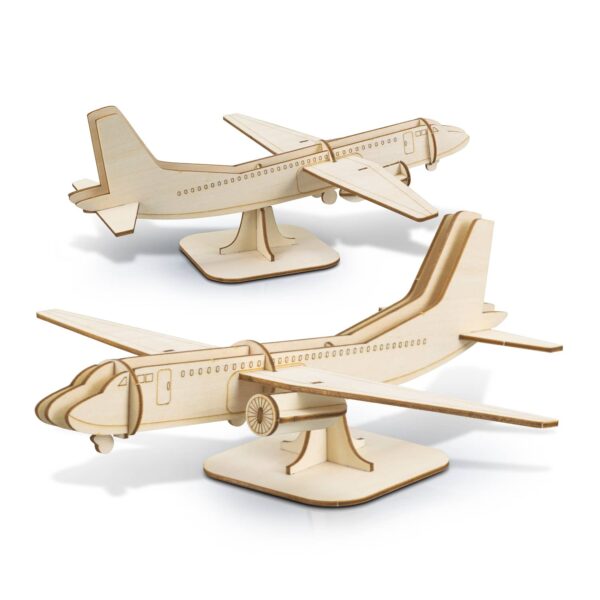 BRANDCRAFT Jet Plane Wooden Model - Image 2
