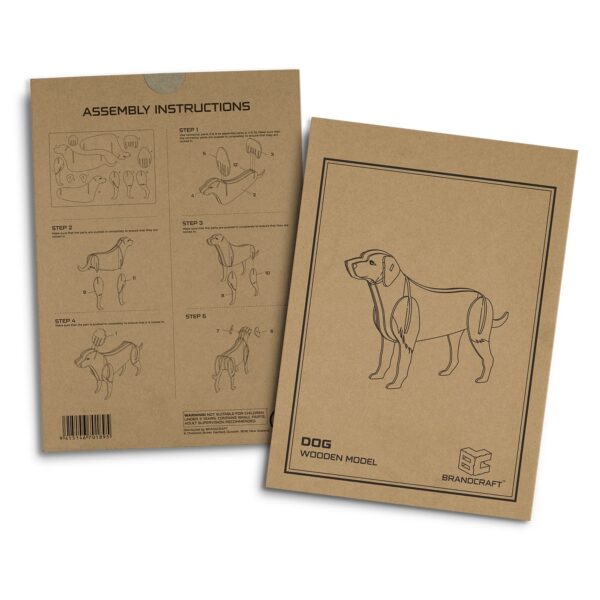 BRANDCRAFT Dog Wooden Model - Image 4