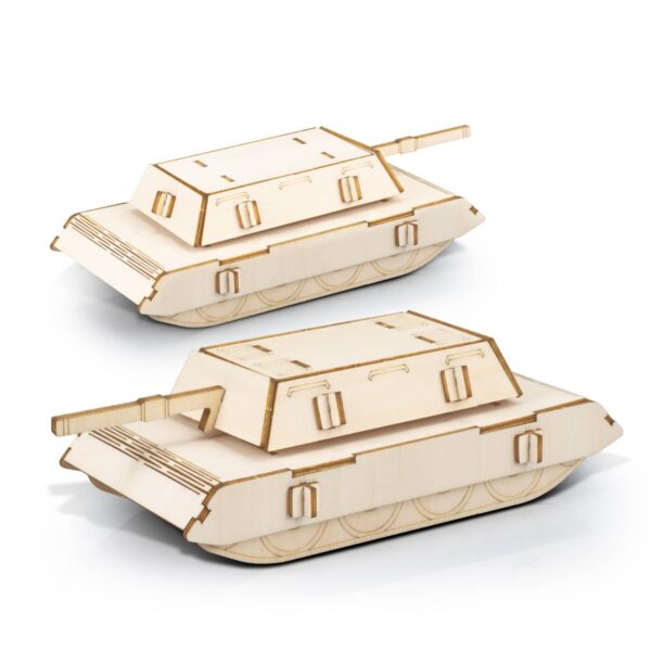 BRANDCRAFT Tank Wooden Model - Image 2