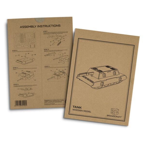 BRANDCRAFT Tank Wooden Model - Image 3