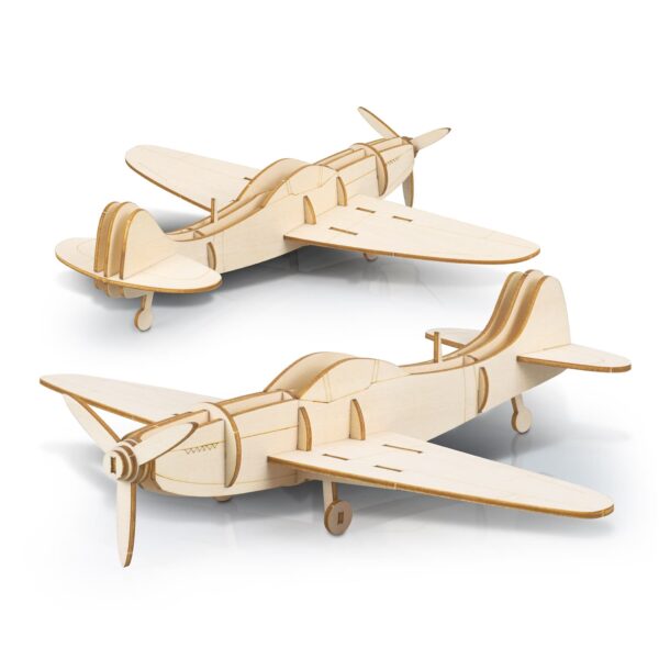 BRANDCRAFT Spitfire Wooden Model - Image 2