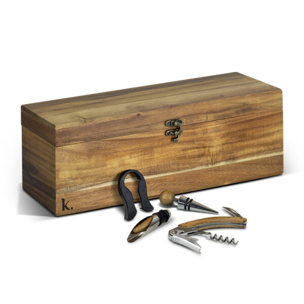 Keepsake Wine Box Gift Set - Image 2