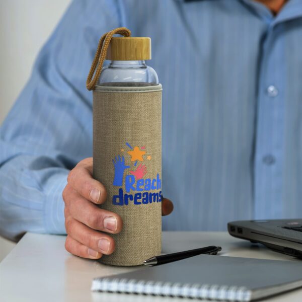 Eden Glass Bottle - Natural Sleeve - Image 7