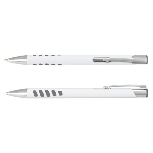 Panama Grip Pen - White Barrel - Image 2