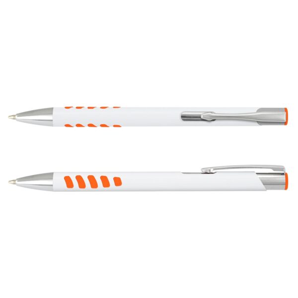 Panama Grip Pen - White Barrel - Image 4