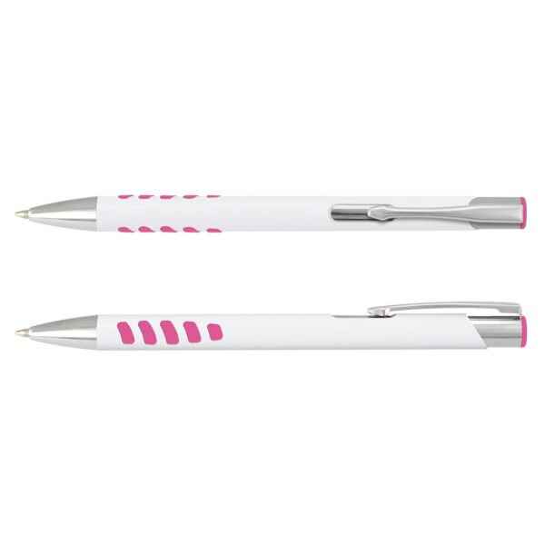 Panama Grip Pen - White Barrel - Image 5