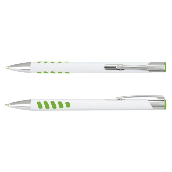Panama Grip Pen - White Barrel - Image 6