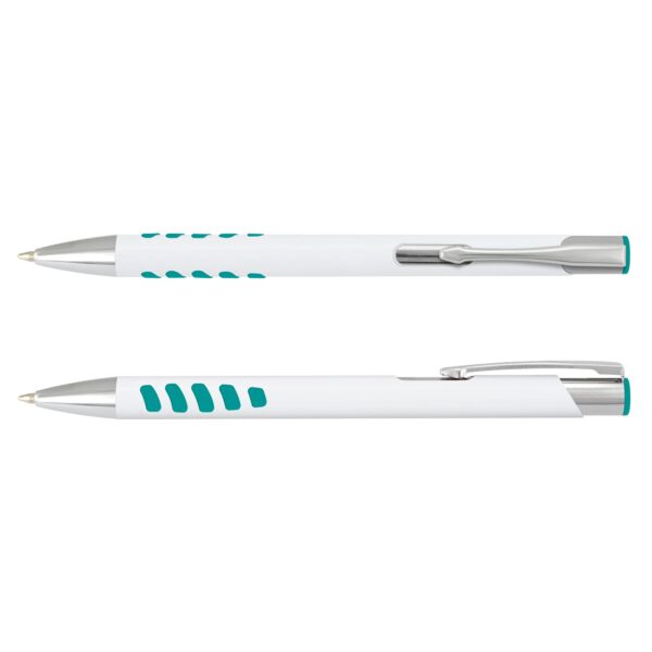 Panama Grip Pen - White Barrel - Image 8