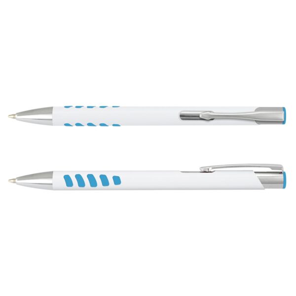 Panama Grip Pen - White Barrel - Image 9