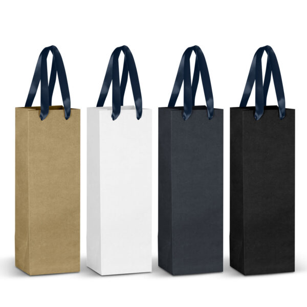 Champagne Ribbon Handle Paper Bag - Image 10