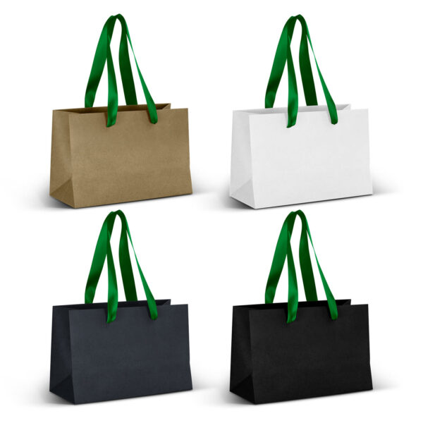 Small Ribbon Handle Paper Bag - Image 8