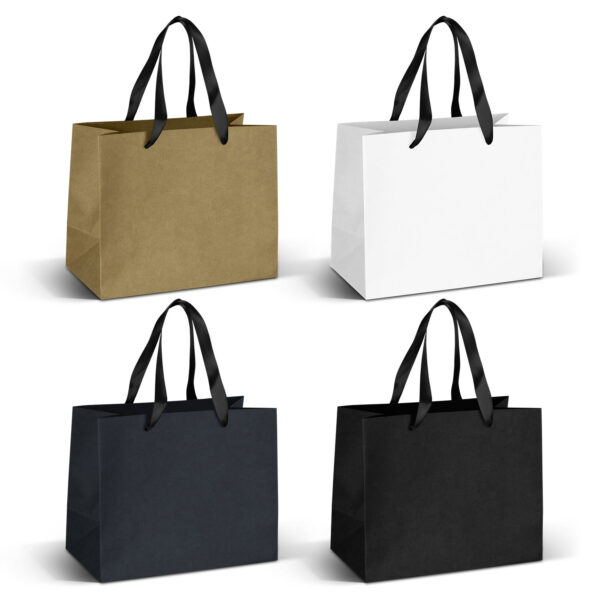 Medium Ribbon Handle Paper Bag - Image 12