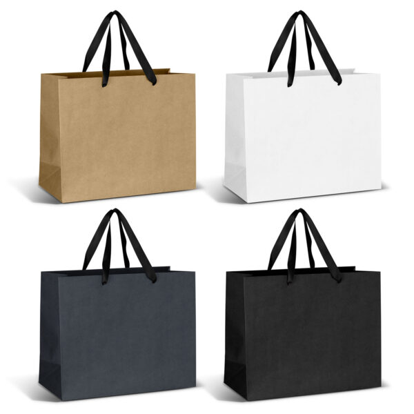 Large Ribbon Handle Paper Bag - Image 12
