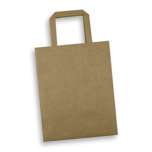 Medium Flat Handle Paper Bag Portrait - Image 2