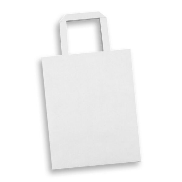 Medium Flat Handle Paper Bag Portrait - Image 3