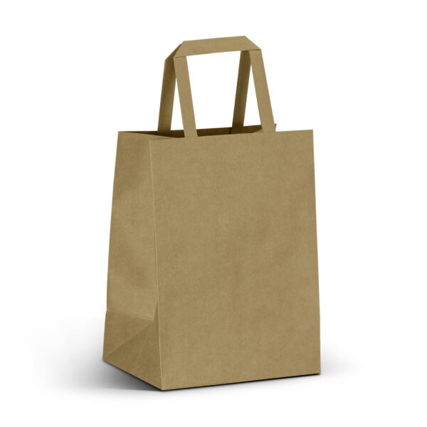Medium Flat Handle Paper Bag Portrait - Image 5