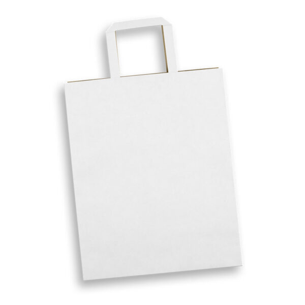 Large Flat Handle Paper Bag Portrait - Image 3