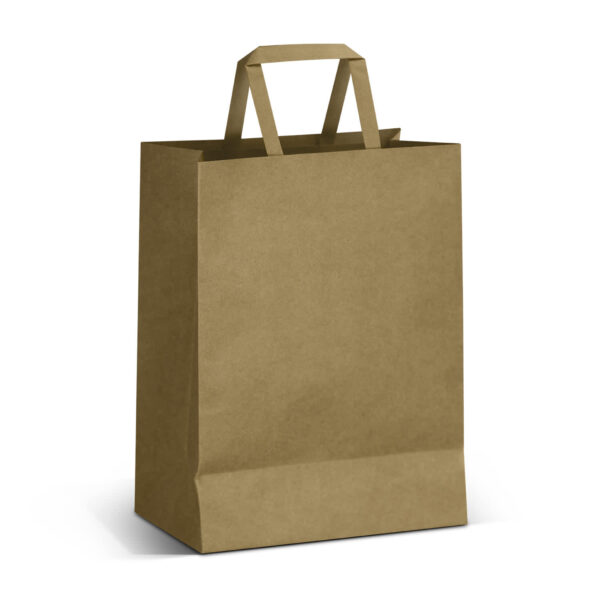 Large Flat Handle Paper Bag Portrait - Image 5