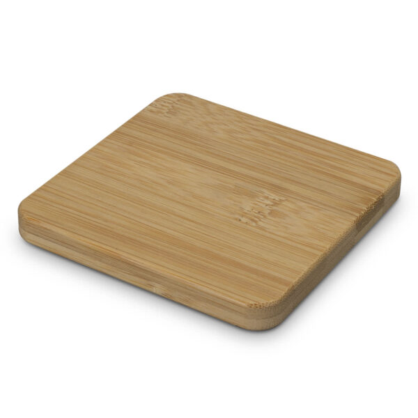 Bamboo Bottle Opener Coaster - Square - Image 2