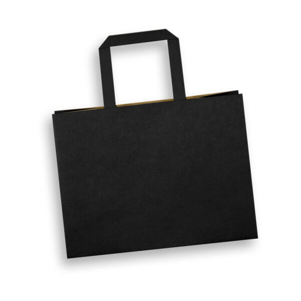 Medium Flat Handle Paper Bag Landscape - Image 4