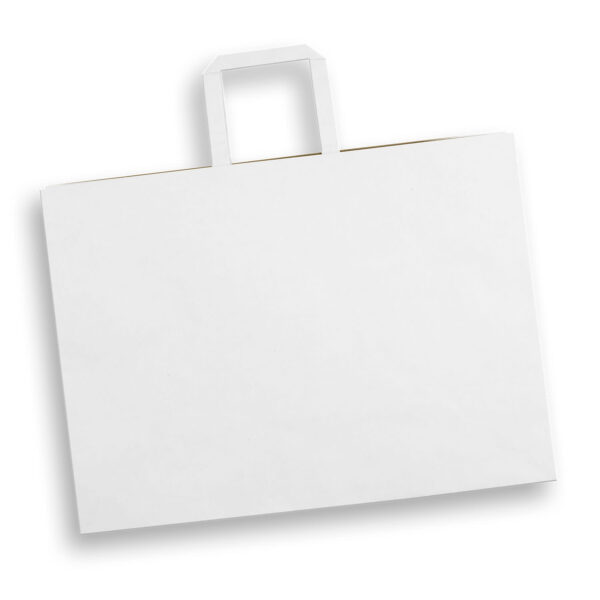 Extra Large Flat Handle Paper Bag Landscape - Image 3