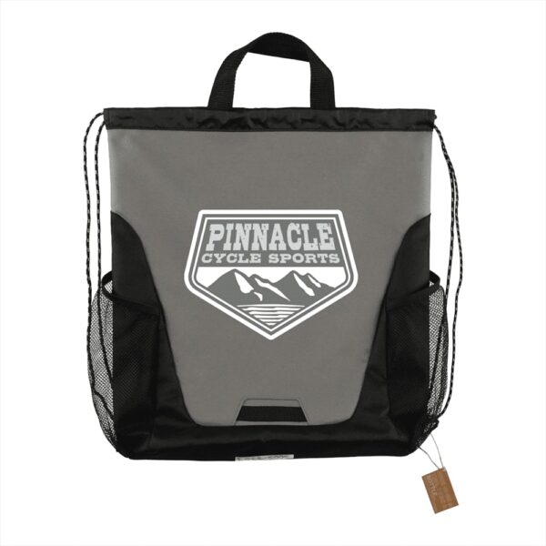 Rainier Recycled Drawstring Bag - Image 2
