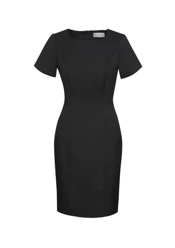 Womens Cool Stretch Short Sleeve Shift Dress - Image 6