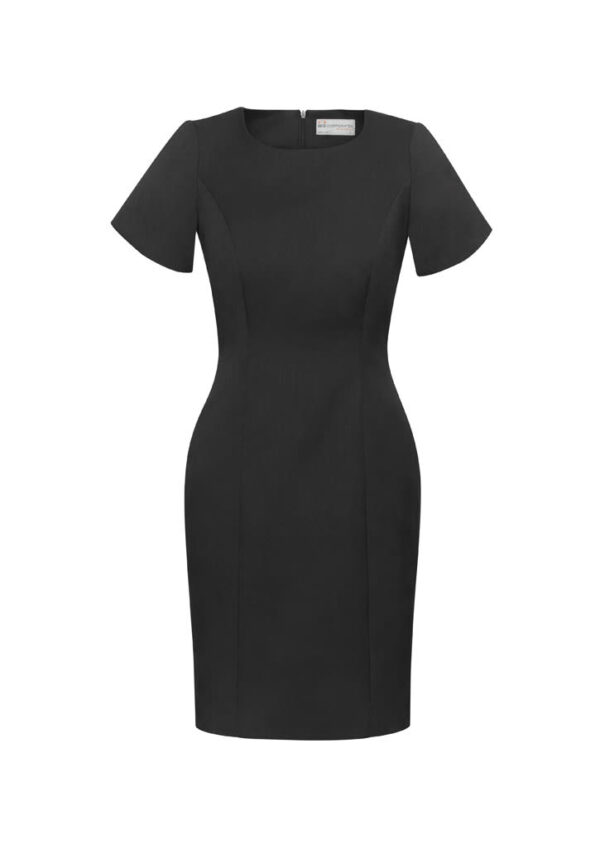 Womens Cool Stretch Short Sleeve Shift Dress - Image 4