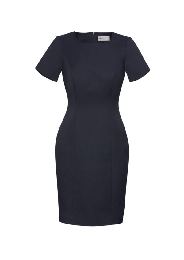 Womens Cool Stretch Short Sleeve Shift Dress - Image 2