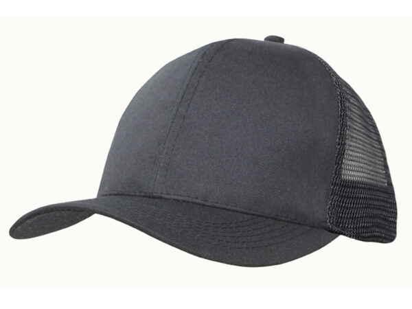 Recycled Breathable Poly Twill with Mesh Back Cap - Image 6